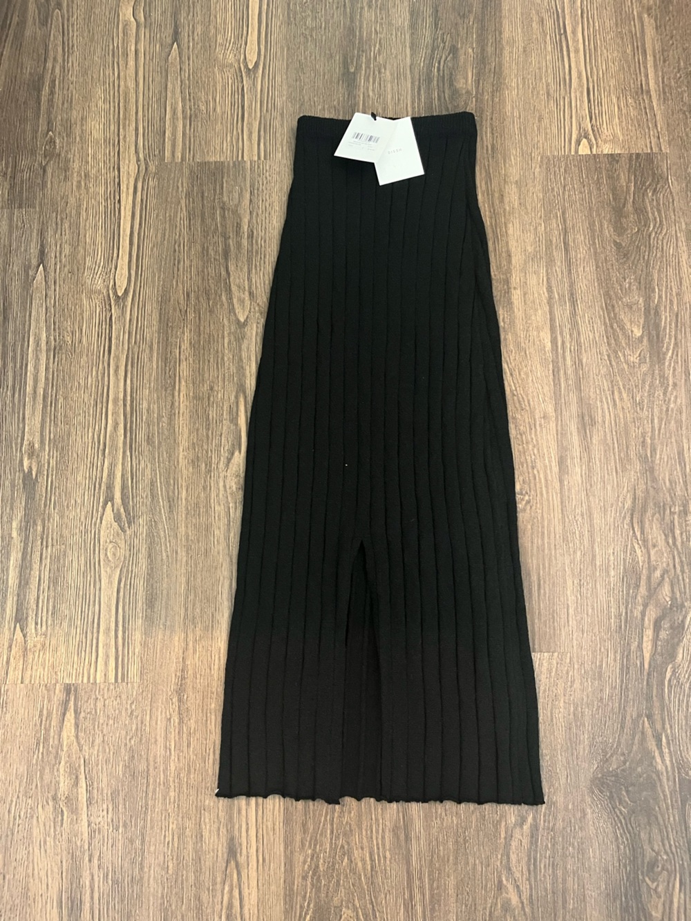 DISSH Rem Black Knit Midi Skirt - Small - Picture 6 of 9